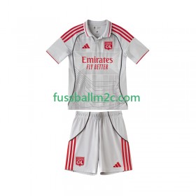 Fußballtrikots Olympique lyon Kinder Ausweich Trikotsatz 2025-2026